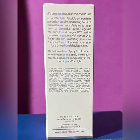 LORION - Hydrating Facial Serum - Picture 3 of 4